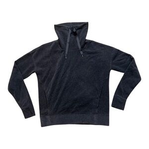 NWOT Lululemon Go Forward Fleece Dark Gray Pullover Size 6 Womens